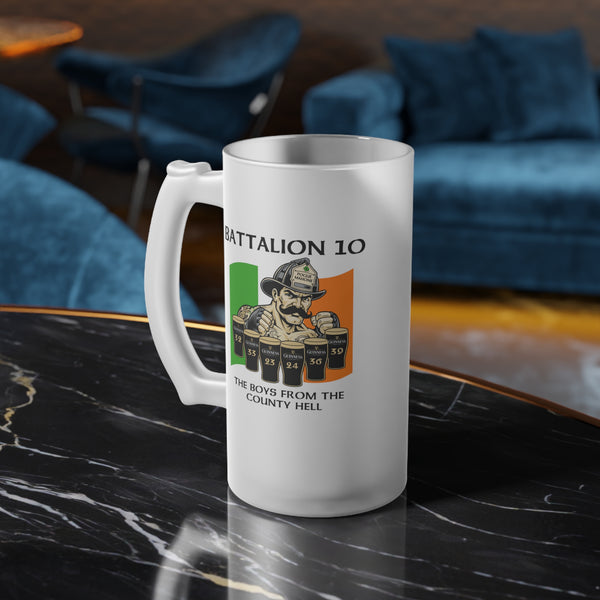 Batt 10 SP - Frosted Glass Mug