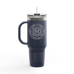 Station 91 - 40oz Insulated Travel Mug with Straw
