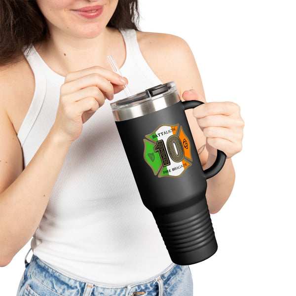 Batt 10 SP - 40oz Travel Mug With Straw