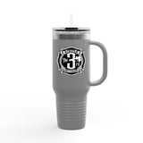 Batt 3 - 40oz Travel Mug With Straw