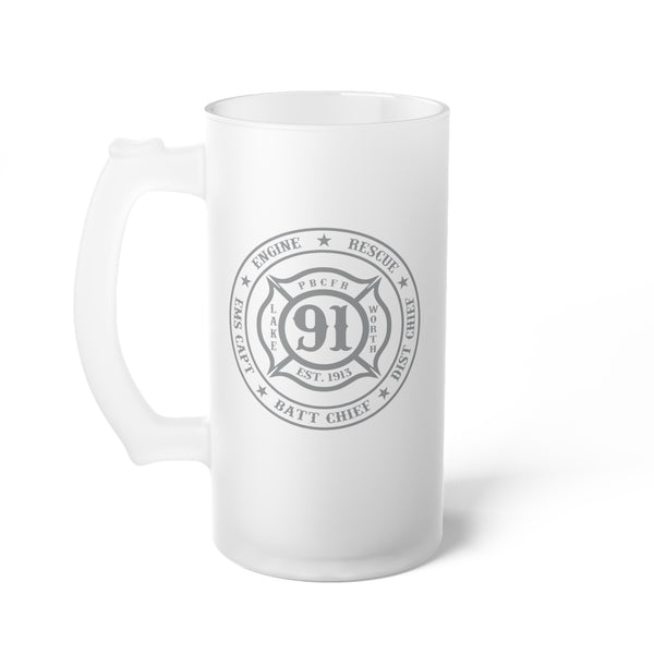 Station 91 - Frosted Glass Mug