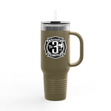 Batt 3 - 40oz Travel Mug With Straw