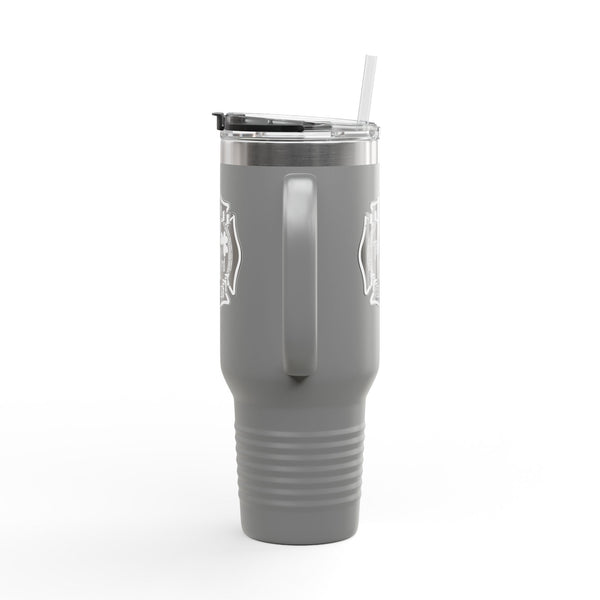 Batt 3 - 40oz Travel Mug With Straw