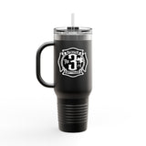Batt 3 - 40oz Travel Mug With Straw