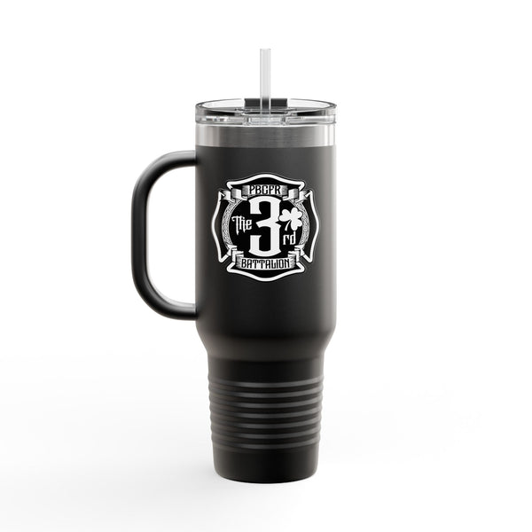 Batt 3 - 40oz Travel Mug With Straw