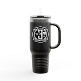 Batt 3 - 40oz Travel Mug With Straw