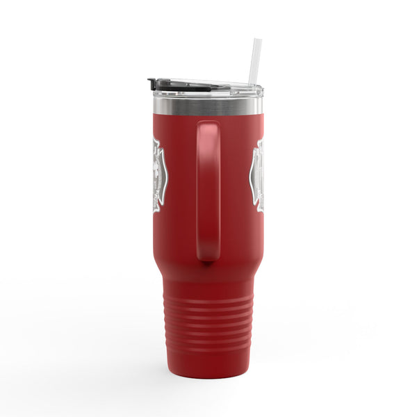 Batt 3 - 40oz Travel Mug With Straw