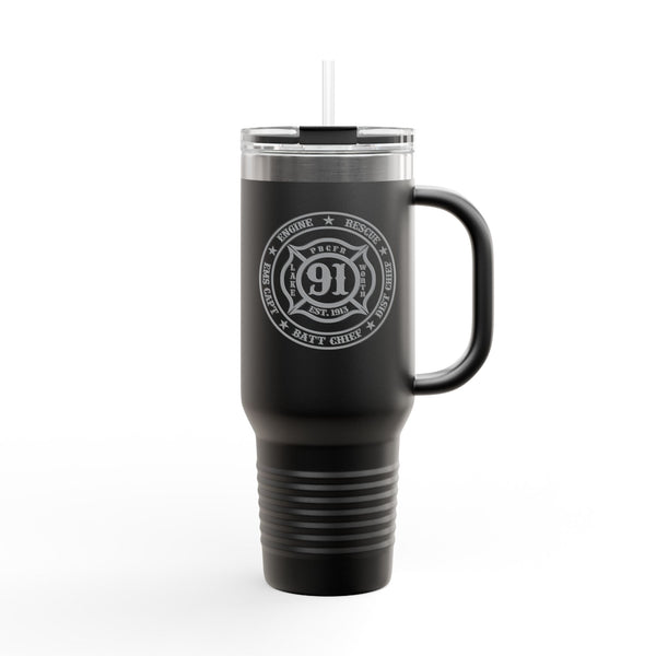 Station 91 - 40oz Insulated Travel Mug with Straw