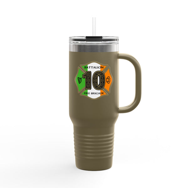 Batt 10 SP - 40oz Travel Mug With Straw