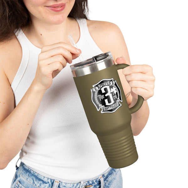 Batt 3 - 40oz Travel Mug With Straw
