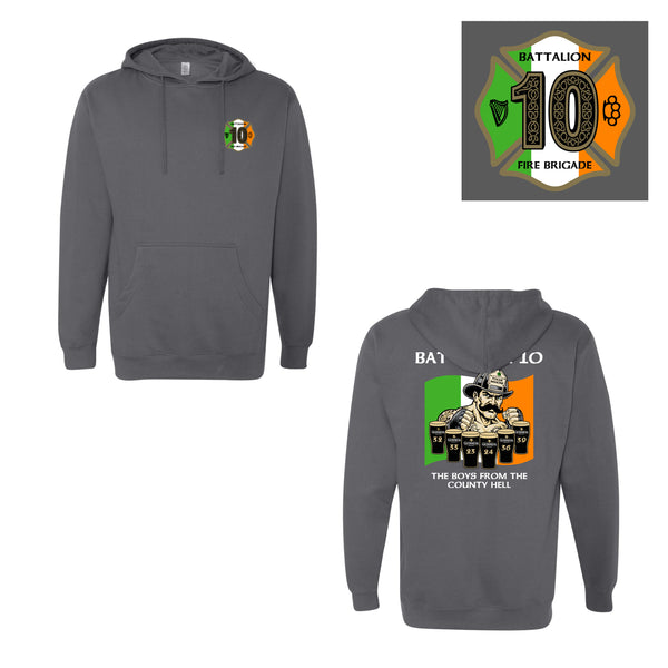 Batt 10 SP - PREMIUM Cotton Hoodie