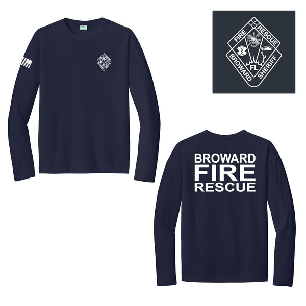 Broward FR - Port & Co Drifit Performance LS
