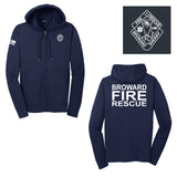 Broward FR - Drifit Performance Zip-Up Hoodie