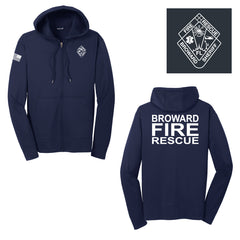 Broward FR - Drifit Performance Zip-Up Hoodie