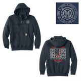 Fire 91 Carhartt 1/4 Zip Hoodie