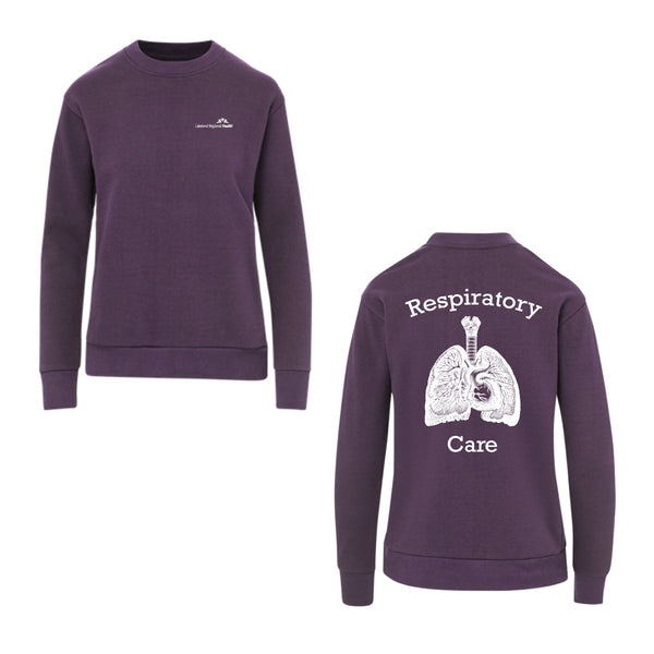 PREMIUM Women's Crewneck Sweatshirt - Respiratory