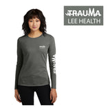 Women's PREMIUM Cotton LS - LEE HEALTH TER (DARK GREY)