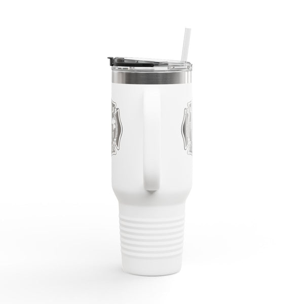 Batt 3 - 40oz Travel Mug With Straw