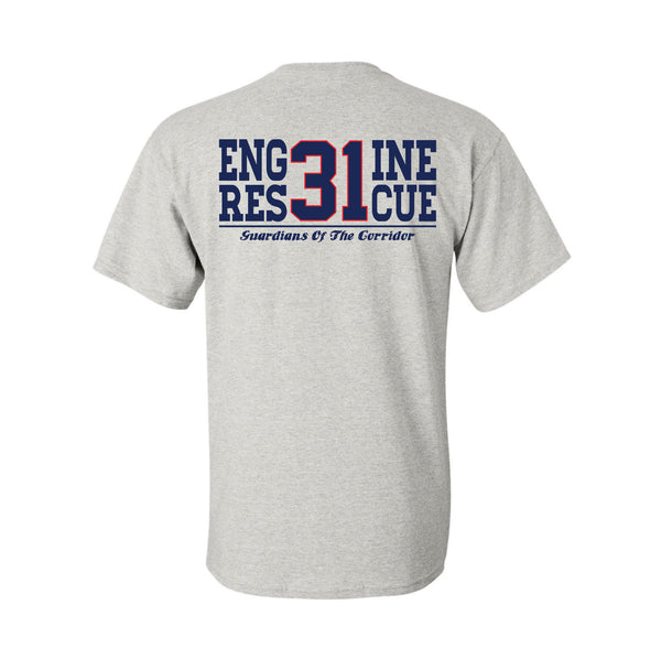 Fire 31 Cotton SS Tee (ASH)