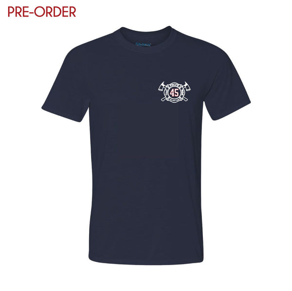 Fire 45 Gildan Performance Navy