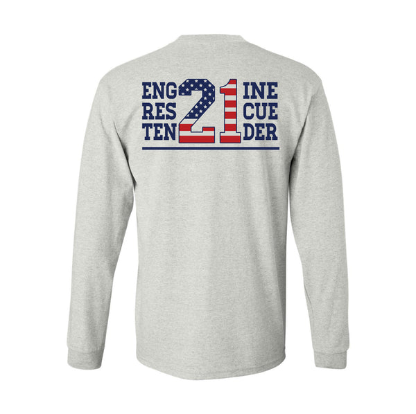 Fire 21 Cotton LS Tee