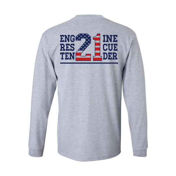 Fire 21 Cotton LS Tee