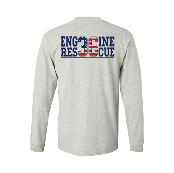 Fire 36 Cotton LS Tee