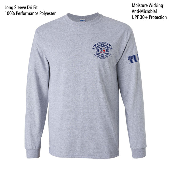 Fire 36 Dri Fit LS Tee