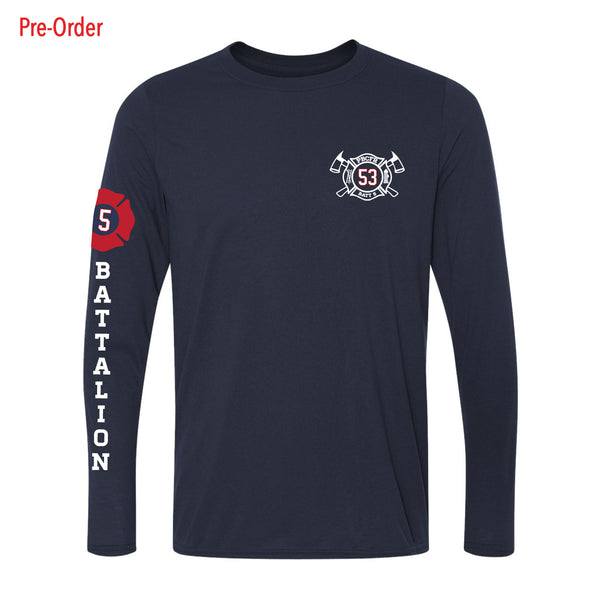 Fire 53 Gildan Performance Navy