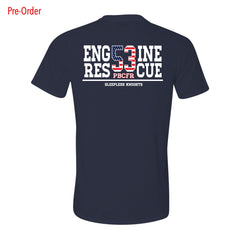 Fire 53 Gildan Performance Navy