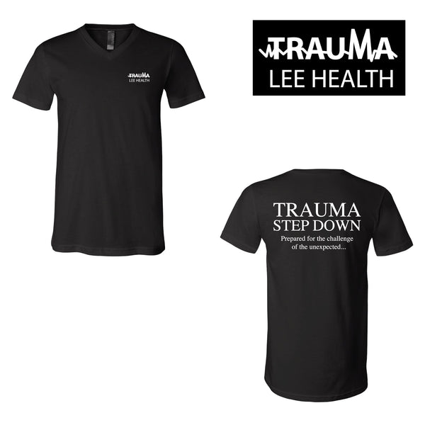 Men's PREMIUM Cotton V-Neck - LEE HEALTH STEP DOWN