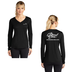 Women's Dryfit LS (V-Neck) - Medical