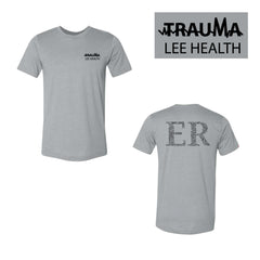 Men's PREMIUM Cotton SS - LEE HEALTH ER (LIGHT GREY)