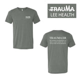 Men's PREMIUM Cotton SS - LEE HEALTH TER (DARK GREY)