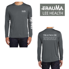 Men's DRIFIT LS - LEE HEALTH TER (DARK GREY)